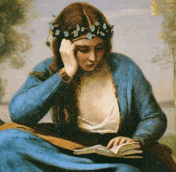 a reader asleep
