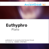 audiobook front Euthyphro by Plato
